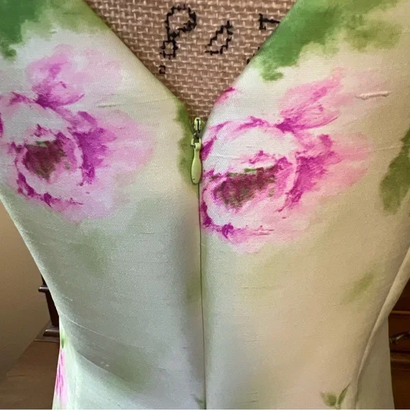 ❤️Rickie Freeman by T. J. Nites 2 Pc Silk and Wool Dress and Jacket.  Size 10. - Picture 5 of 16